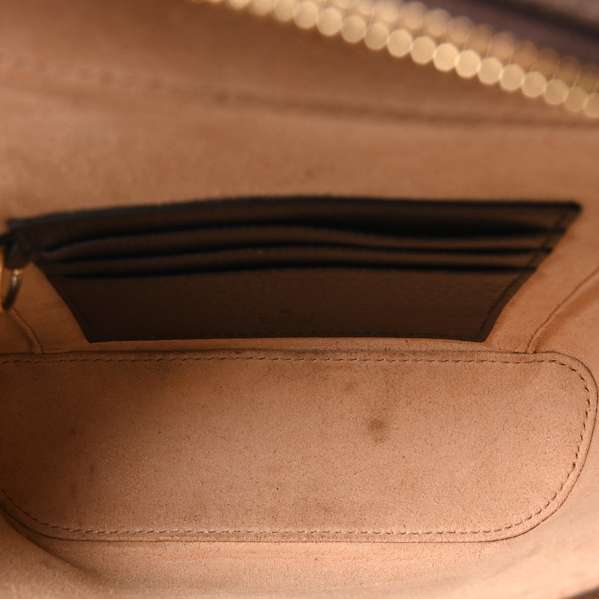 GG Supreme Monogram Textured Dollar Calfskin Web Ophidia Belt Bag 110 44 Beige Ebony New Acero