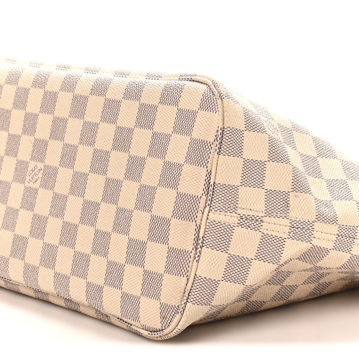 Damier Azur Neo Neverfull MM Rose Ballerine