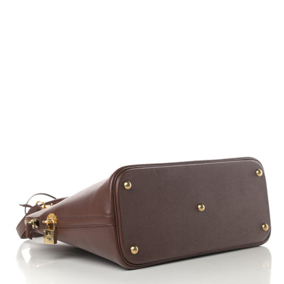 Hermes Courchevel Bolide 35 Chocolate 4 of 11