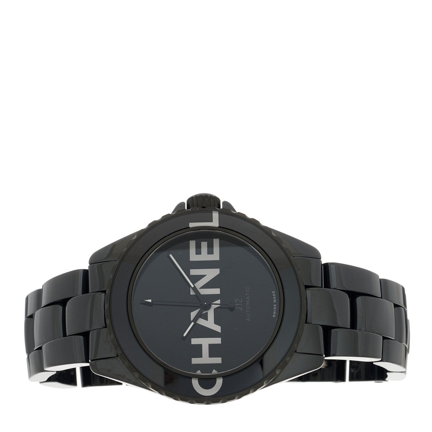 Chanel Stainless Steel Ceramic 38mm J12 Wanted de Chanel Automatic Watch Black 2 of 4