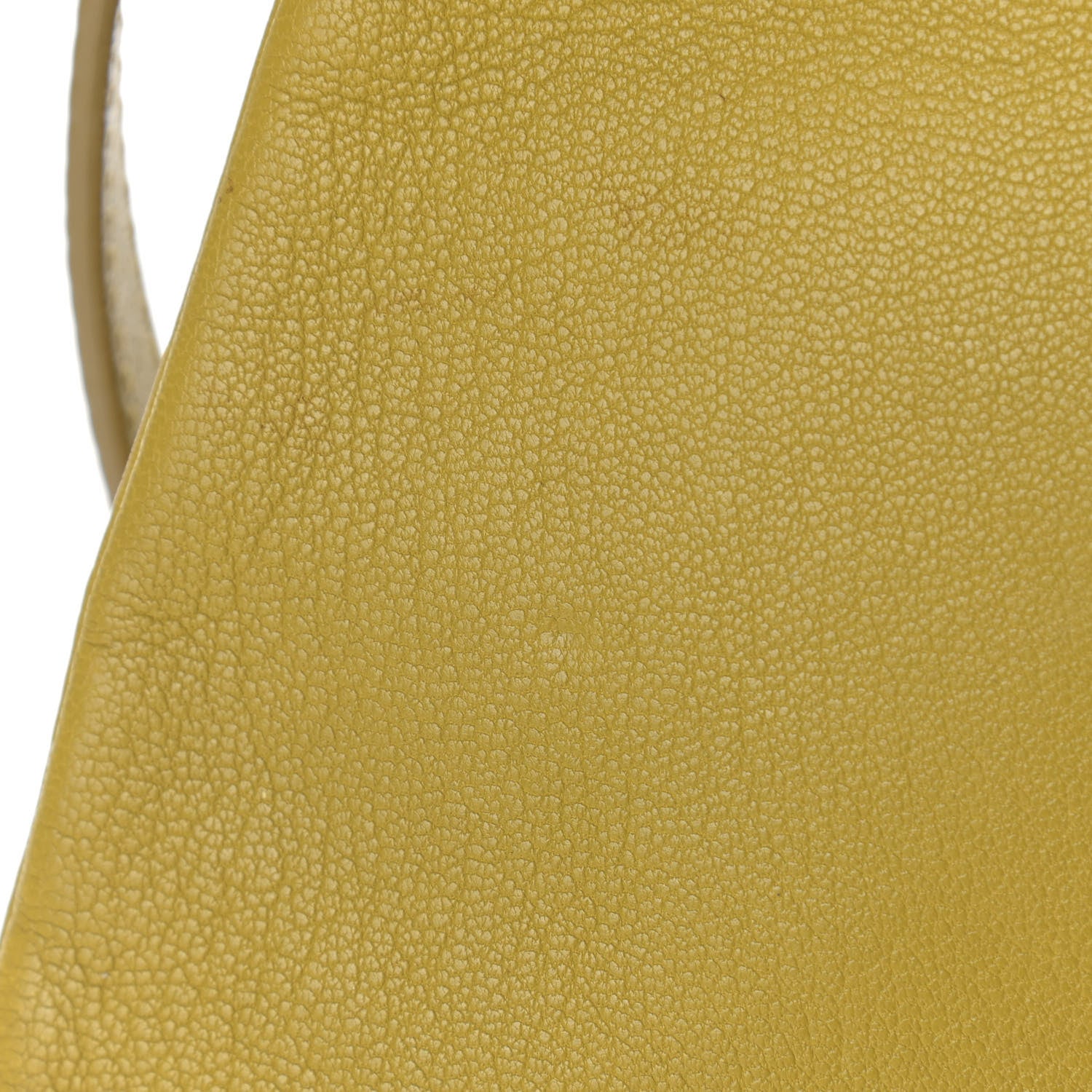 Celine Lambskin Small Trio Crossbody Bag Citron 18 of 19