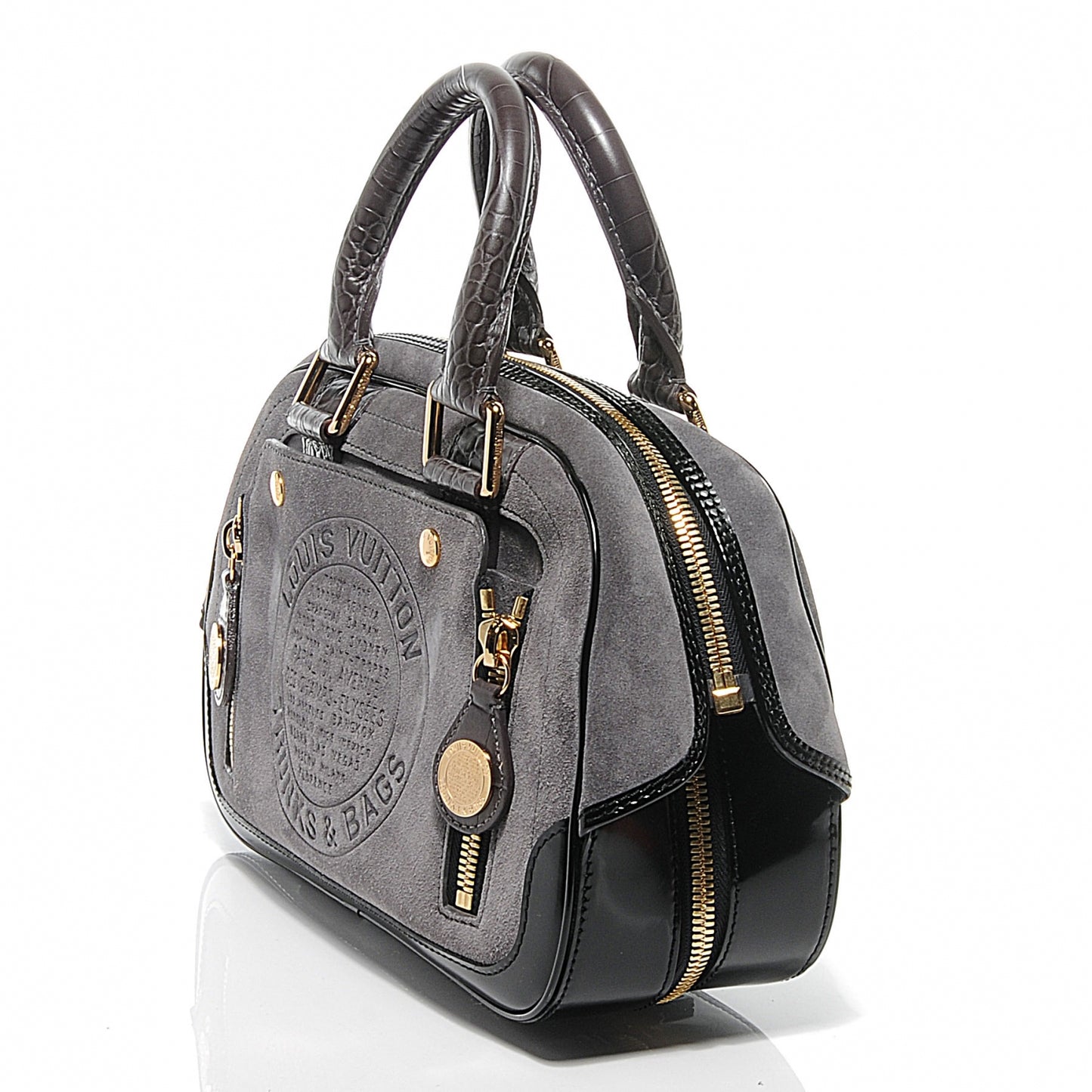 Havane Stamped Trunk Bowler PM Gray