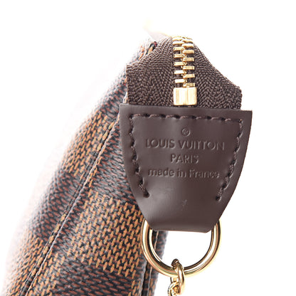 Louis Vuitton Damier Ebene Mini Pochette Accessories 6 of 8