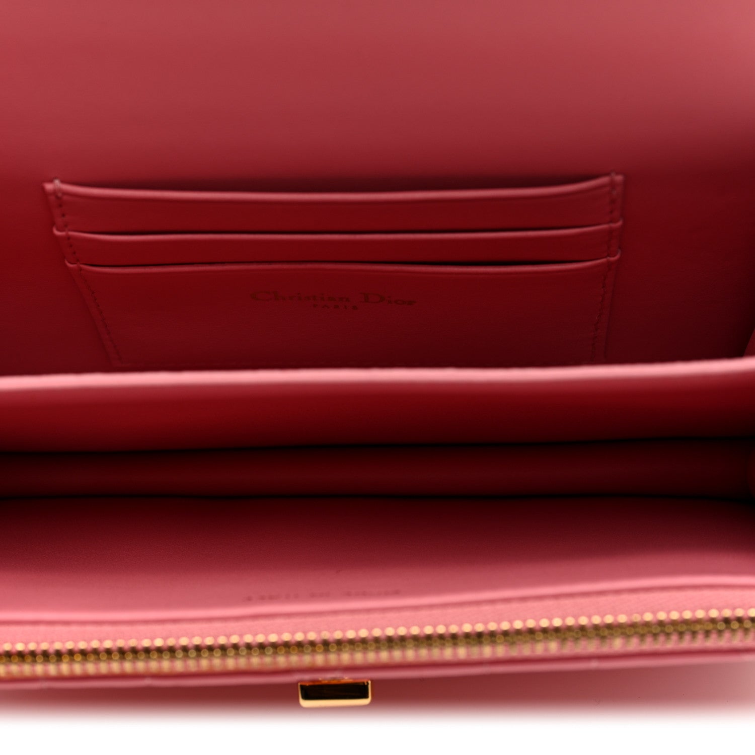 Christian Dior Lambskin Macrocannage Mini Miss Caro Bag Pink 6 of 9