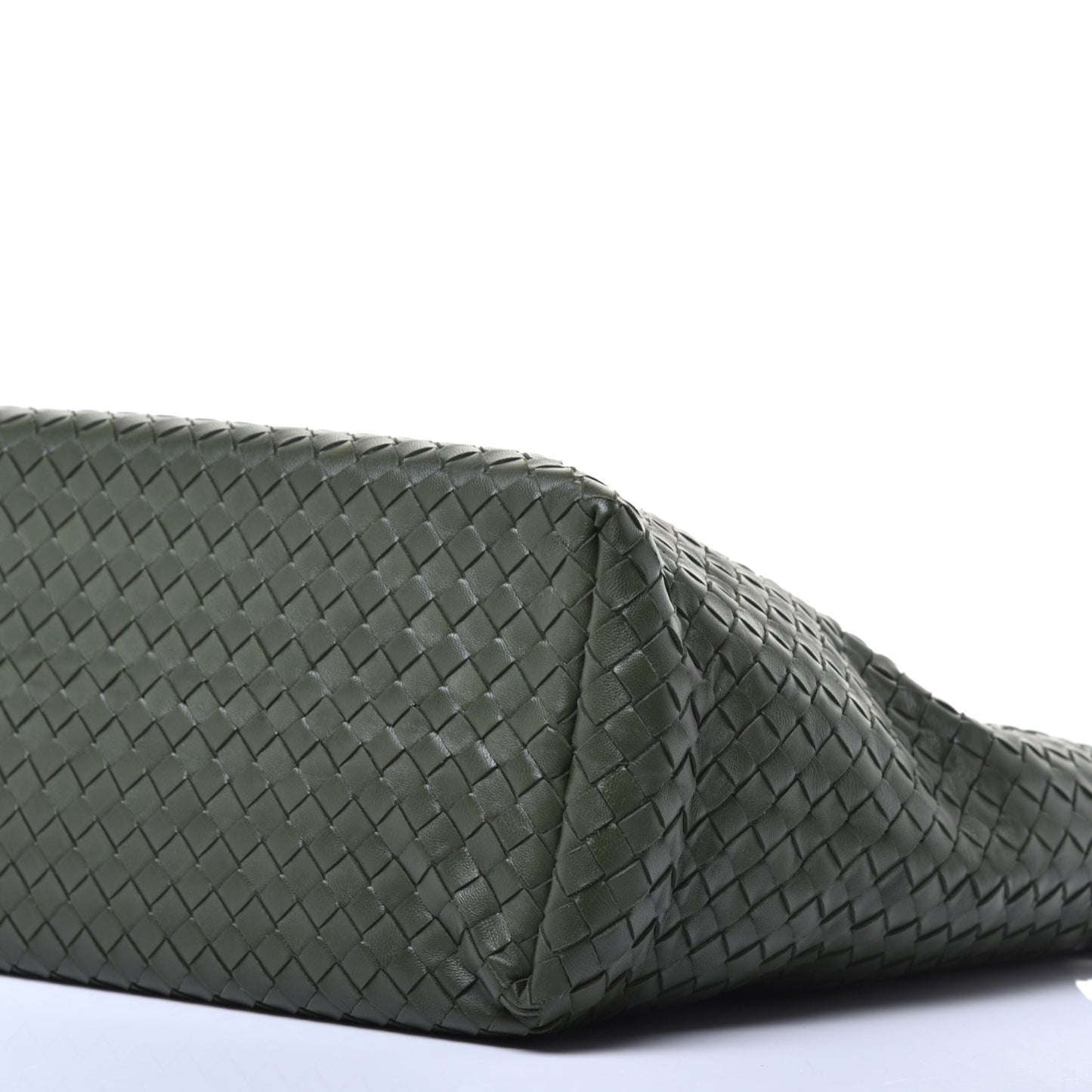 Nappa Intrecciato Bella Tote Moss