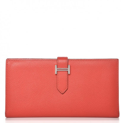 Hermes Epsom Bearn Wallet Rose Jaipur 10 of 18