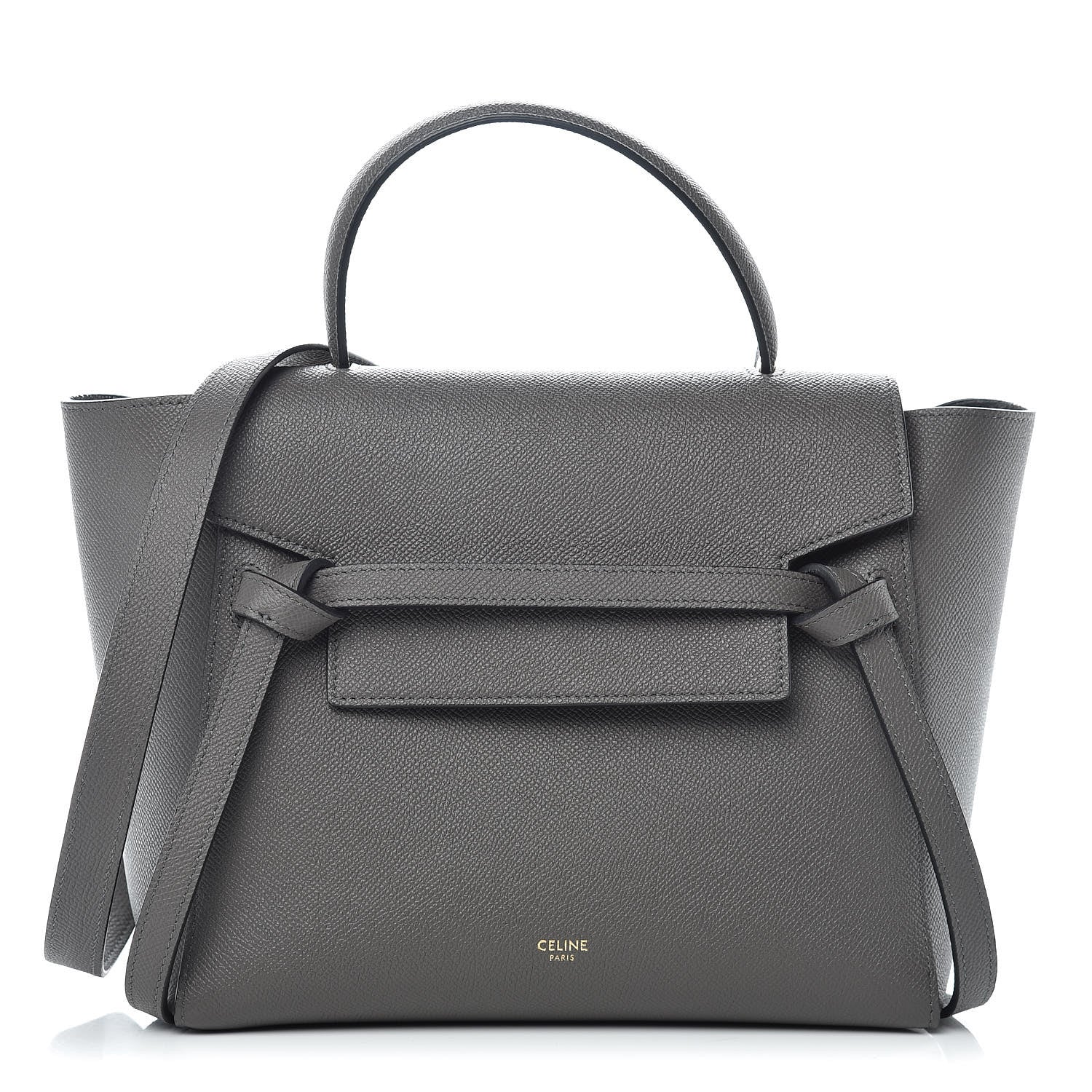Celine Baby Grained Calfskin Micro Belt Bag Grey 1 of 11
