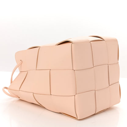 Bottega Veneta Nappa Maxi Intrecciato Cassette Bucket Bag Melon Washed 5 of 12
