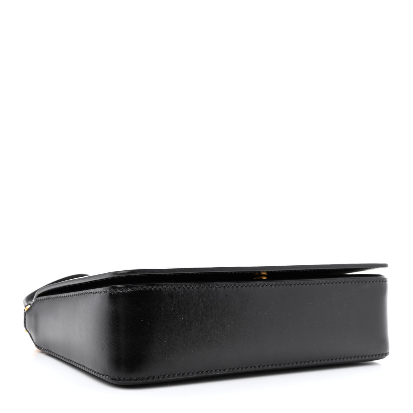 Palmellato Calfskin TF Chain Shoulder Bag Black