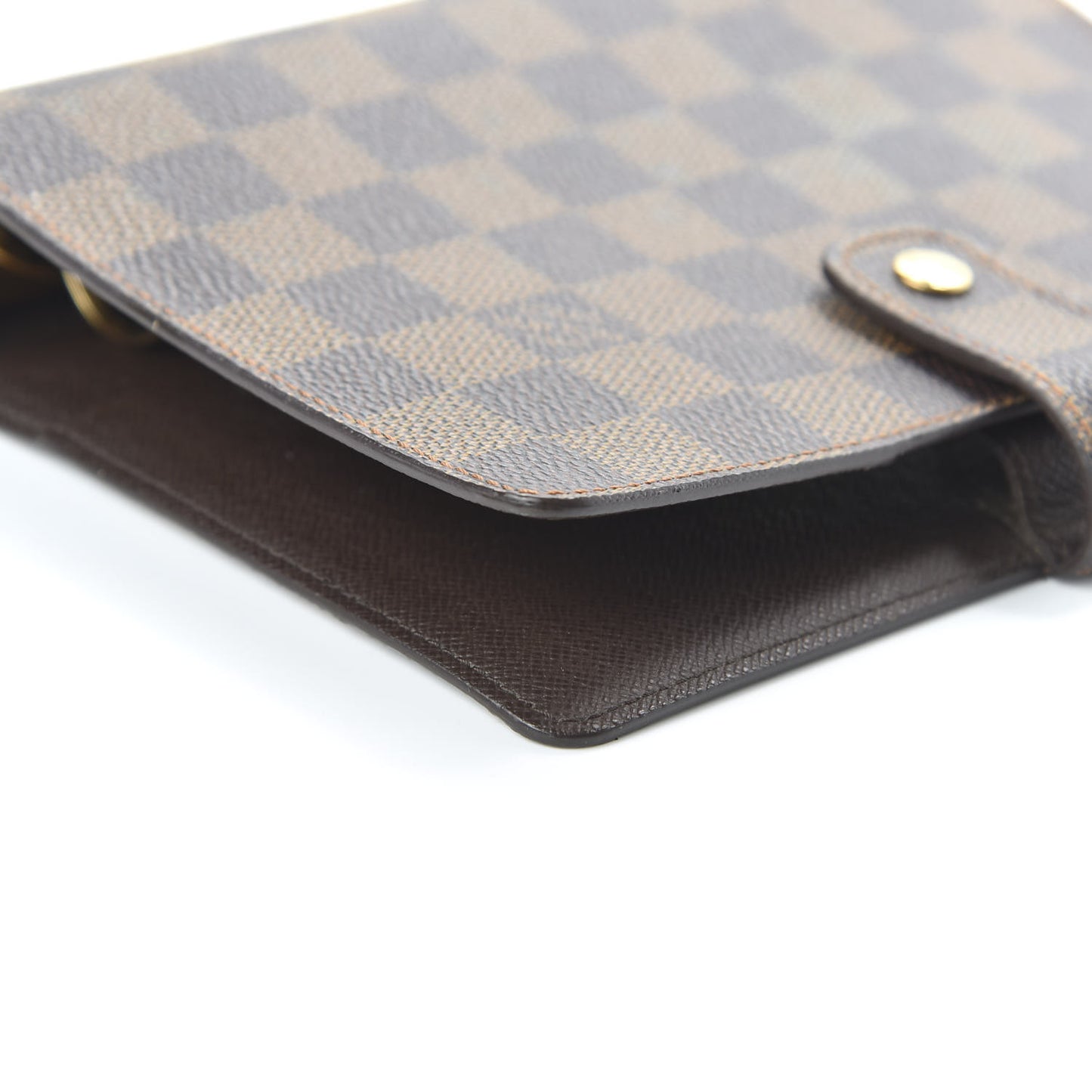 Damier Ebene Medium Ring Agenda Cover