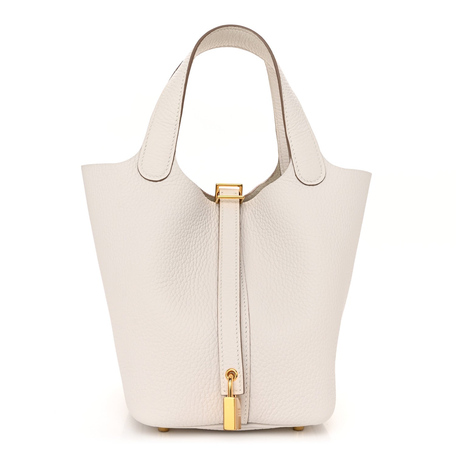 Hermes Taurillon Clemence Picotin Lock 18 PM Gris Pale 1 of 11