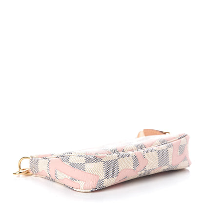Louis Vuitton Damier Azur Tahitienne Mini Pochette Accessories 4 of 8