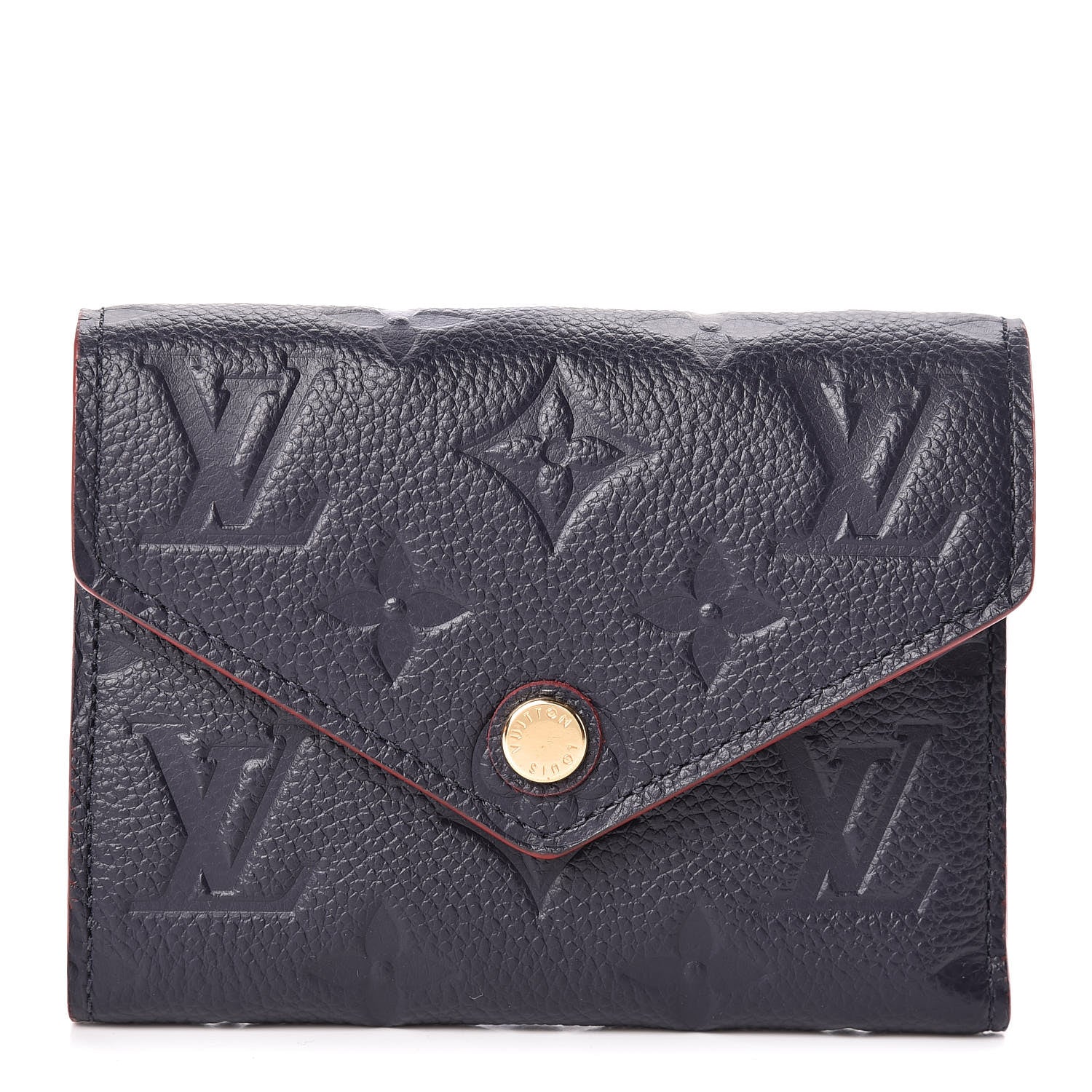 Louis Vuitton Empreinte Victorine Wallet Marine Rouge 1 of 8