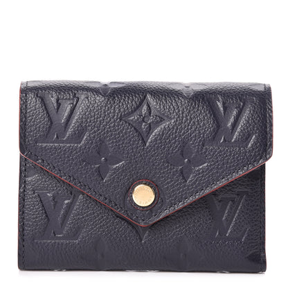 Louis Vuitton Empreinte Victorine Wallet Marine Rouge 1 of 8
