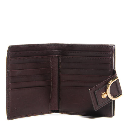 Gucci Guccissima D Ring Compact Wallet Chocolate Brown 5 of 8