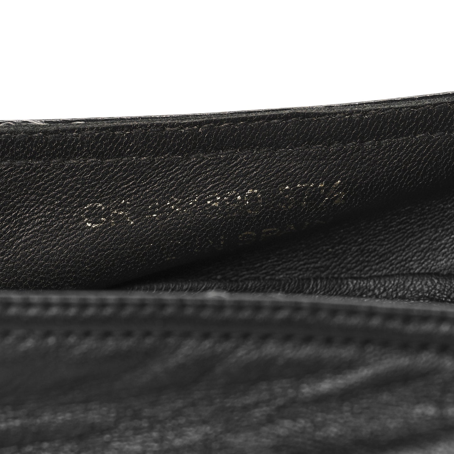 Lambskin Monogram Espadrilles 37.5 Black