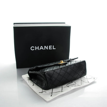 Chanel Aged Calfskin Quilted 2.55 Reissue 225 Flap Black 4 of 7