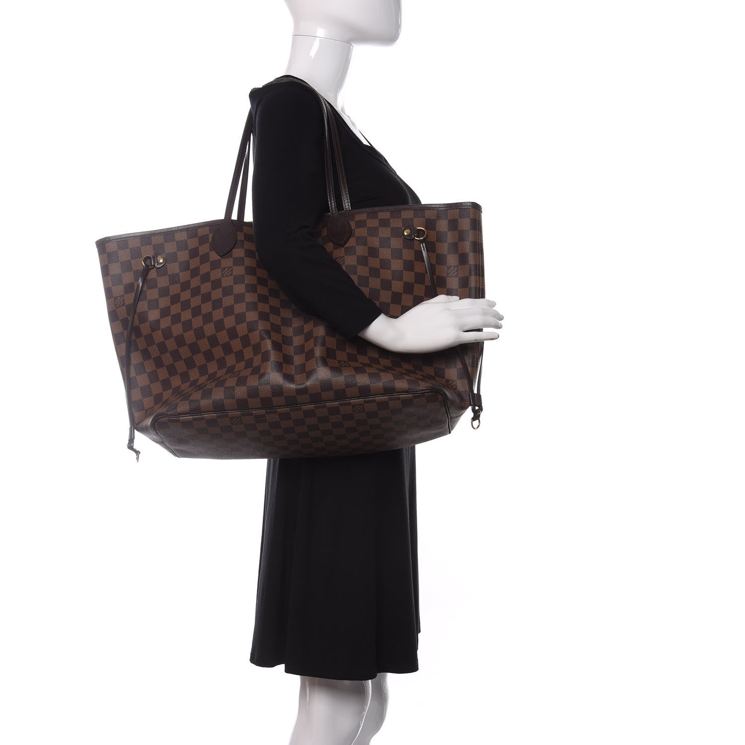 Louis Vuitton Damier Ebene Neo Neverfull GM 2 of 8