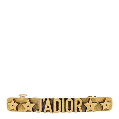 Christian Dior Metal J'Adior Barrette Gold 1 of 5