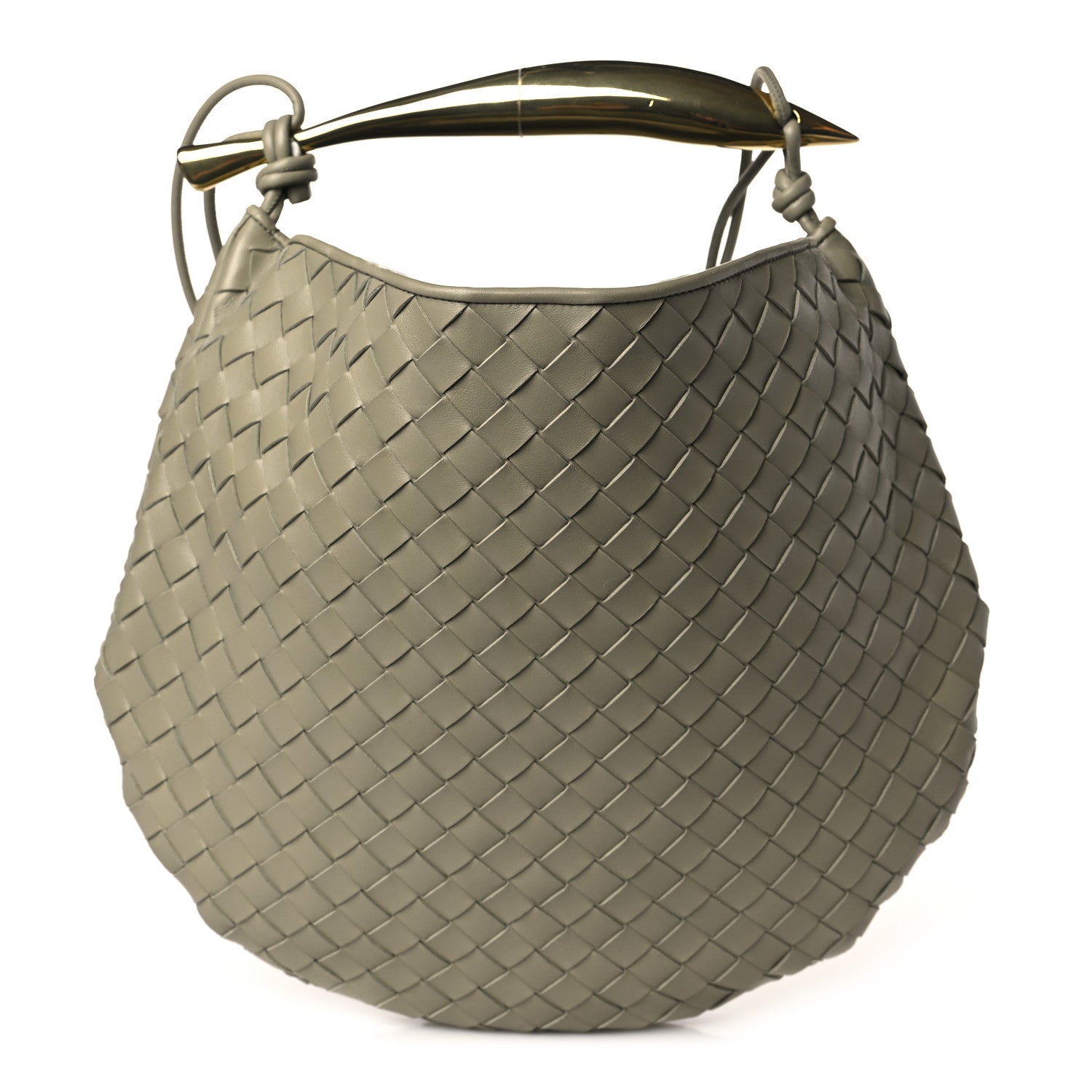 Bottega Veneta Nappa Intrecciato Medium Sardine Bag Travertine 3 of 11