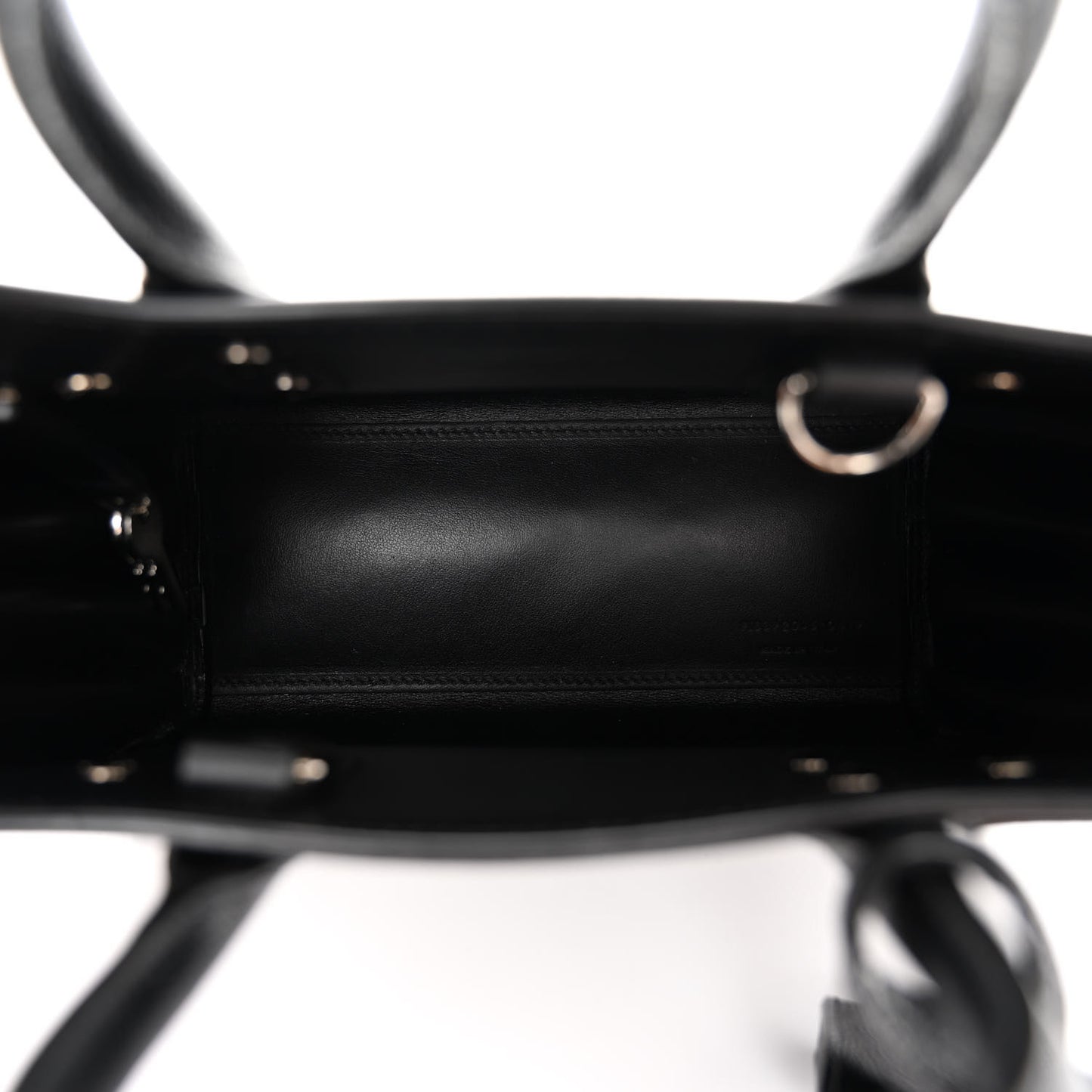 Calfskin Nano Sac De Jour Black