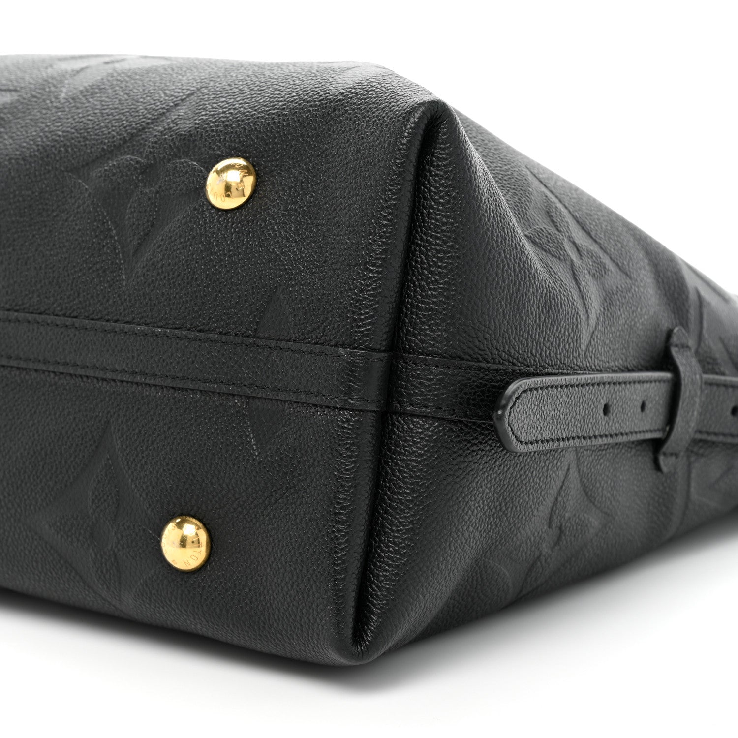 Louis Vuitton Empreinte Monogram Giant CarryAll MM Black 8 of 13