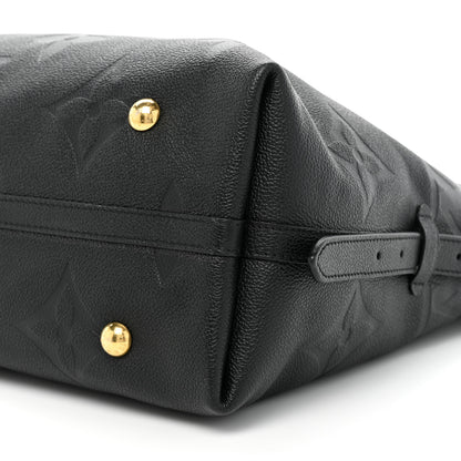 Louis Vuitton Empreinte Monogram Giant CarryAll MM Black 8 of 13