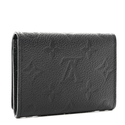 Louis Vuitton Empreinte Business Card Holder Black 3 of 8