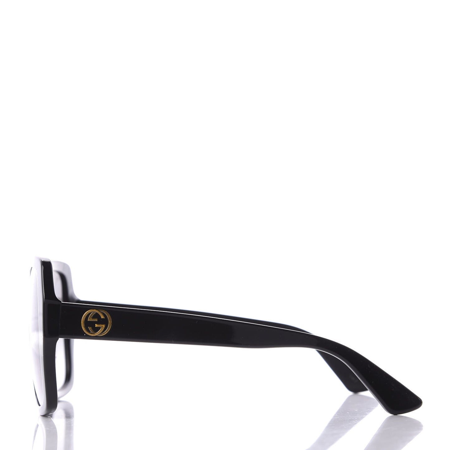 Acetate Square Frame GG0096S Sunglasses Black