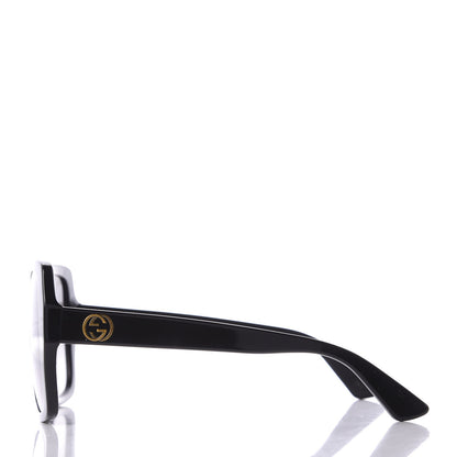 Gucci Acetate Square Frame GG0096S Sunglasses Black 3 of 8
