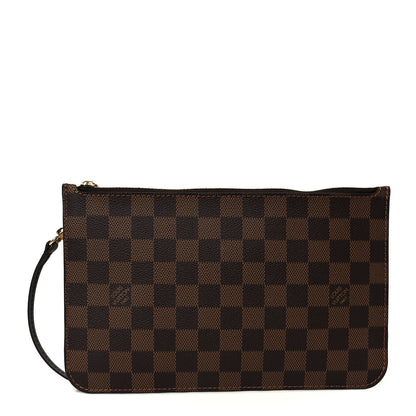 Louis Vuitton Damier Ebene Neverfull MM GM Pochette 1 of 8
