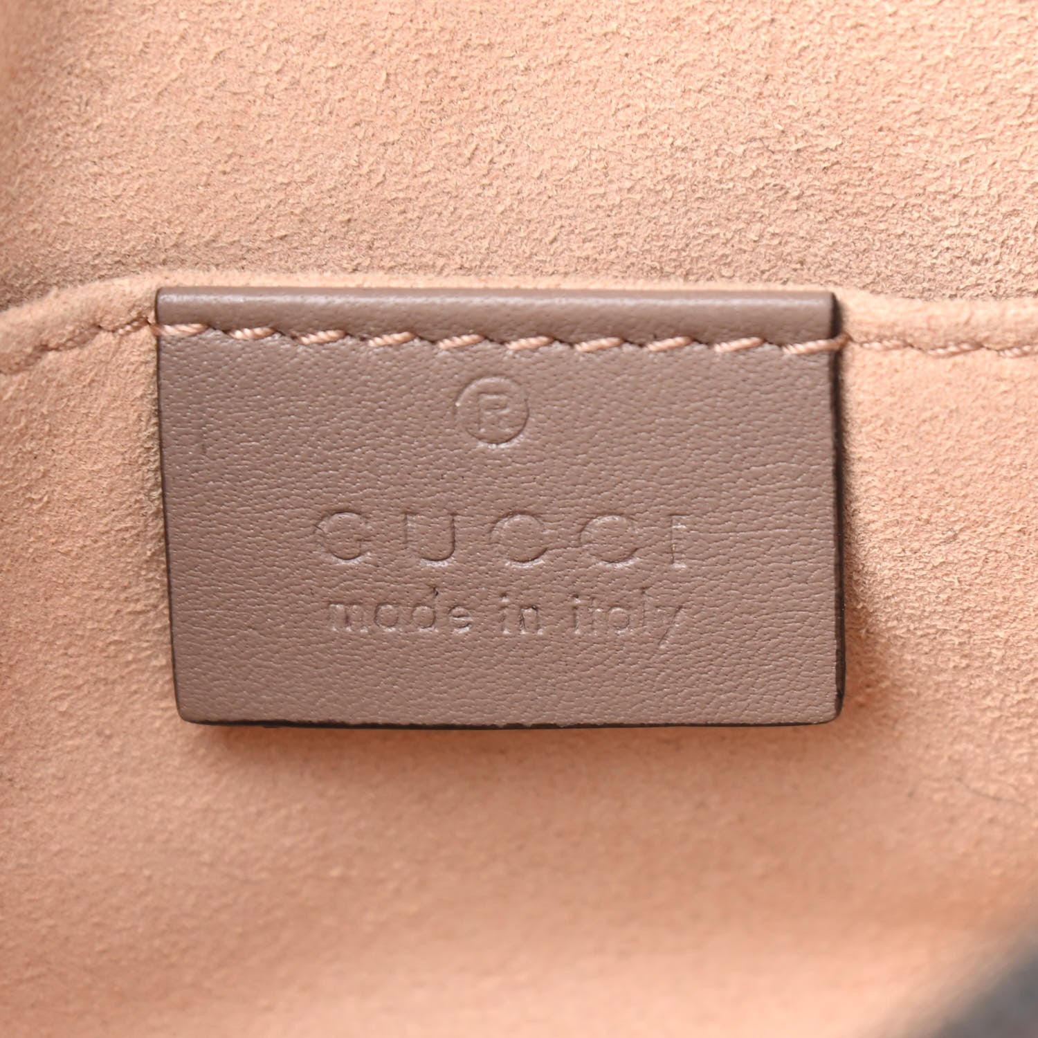 Gucci Calfskin Matelasse GG Marmont Belt Bag 75 30 Porcelain Rose 6 of 10