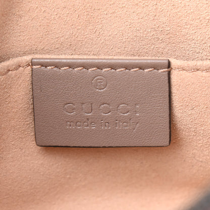 Gucci Calfskin Matelasse GG Marmont Belt Bag 75 30 Porcelain Rose 6 of 10