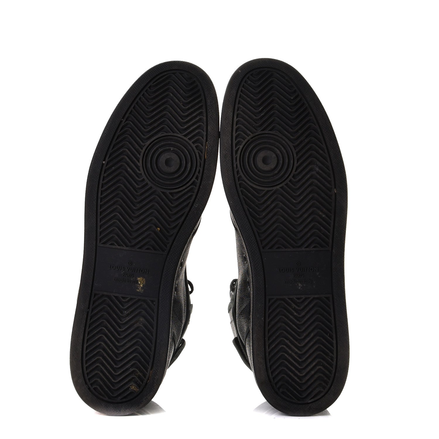 Louis Vuitton Damier Graphite Rivoli High Top Sneakers 11 3 of 9