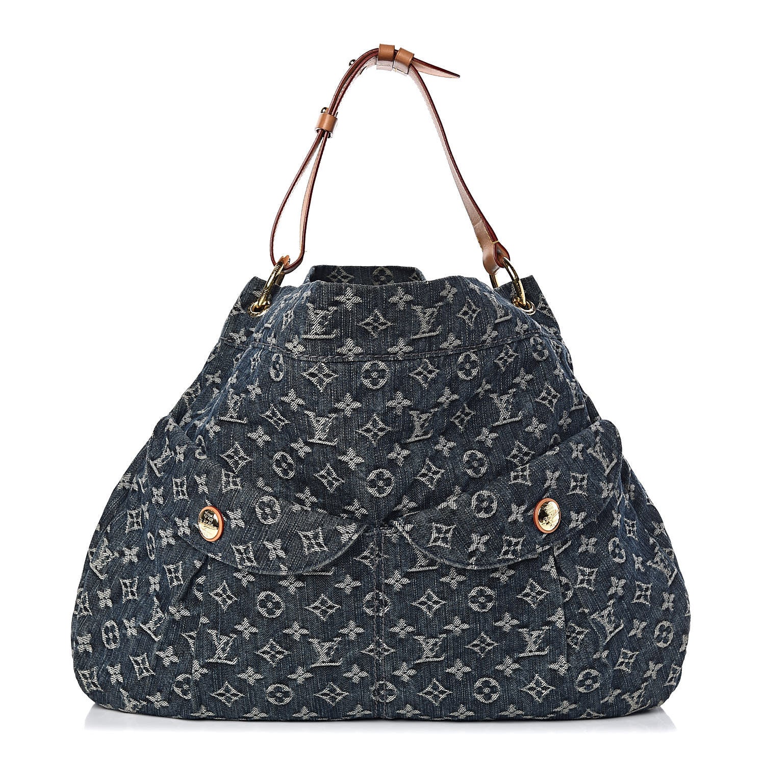 Louis Vuitton Denim Daily GM Gris Blue 1 of 9