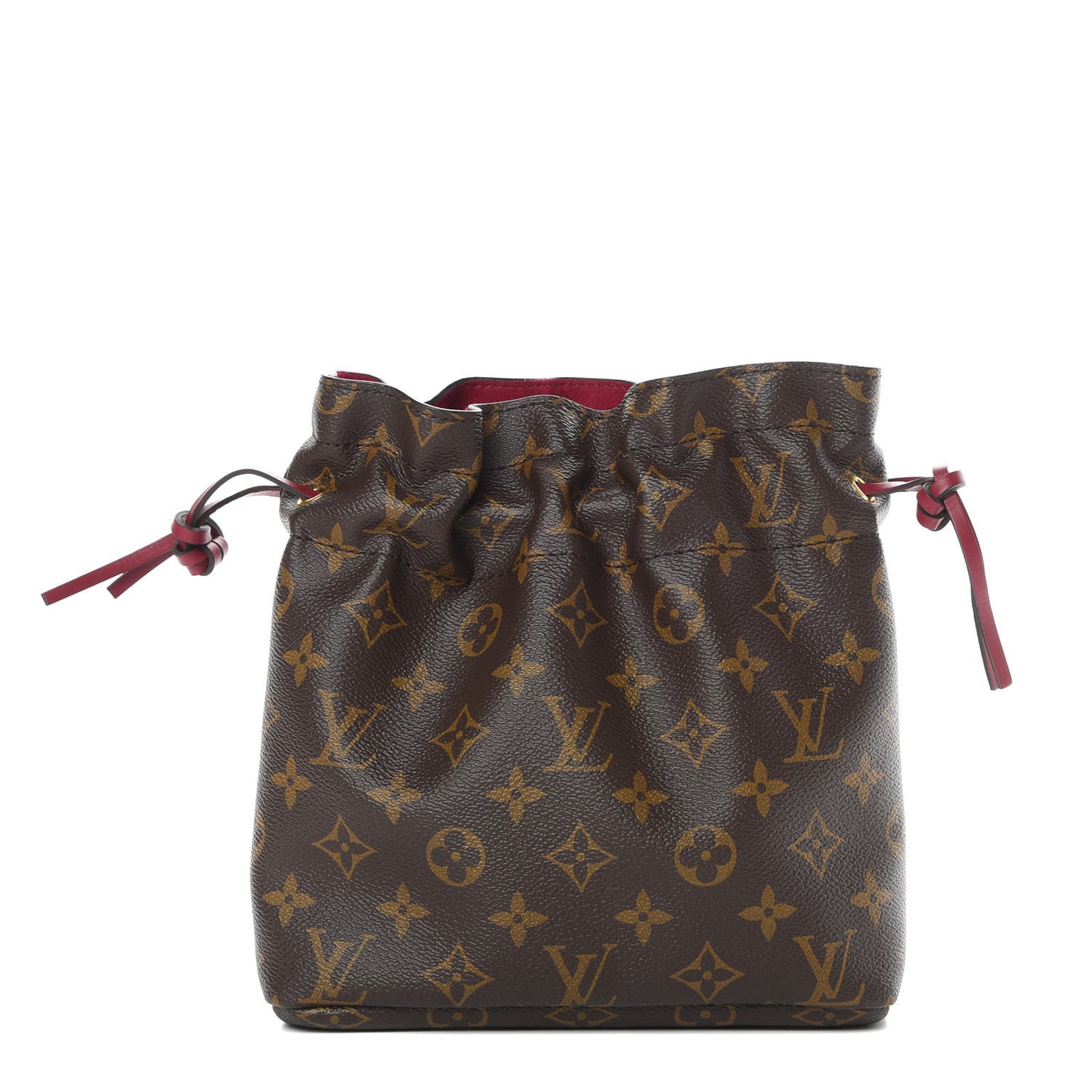 Monogram Pouch Noe Fuchsia