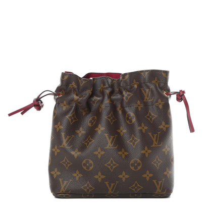 Louis Vuitton Monogram Pouch Noe Fuchsia 1 of 9