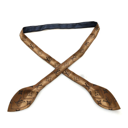 Louis Vuitton Silk Monogram Bandeau 3D Beige 1 of 3