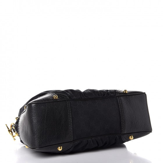 Gucci Monogram Medium Jockey Hobo Black 4 of 8