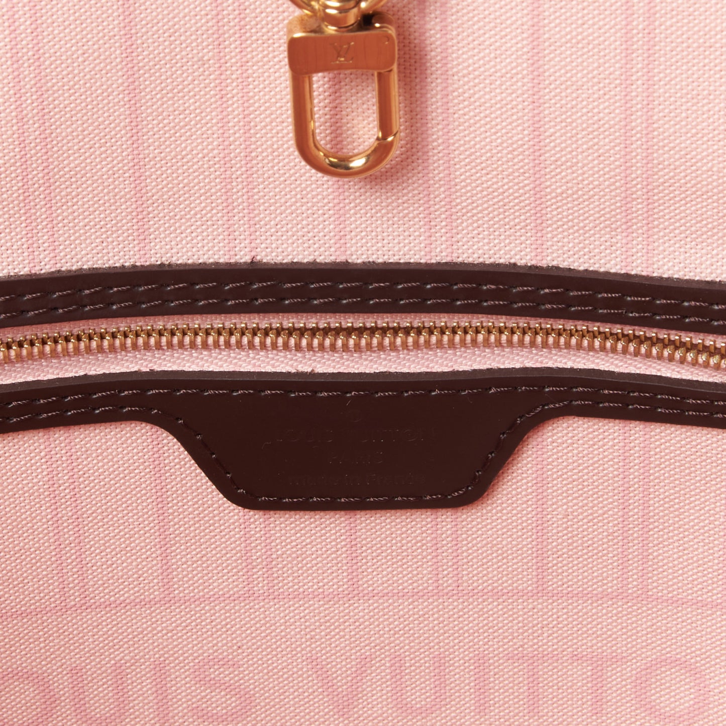 Damier Ebene Neo Neverfull MM Rose Ballerine