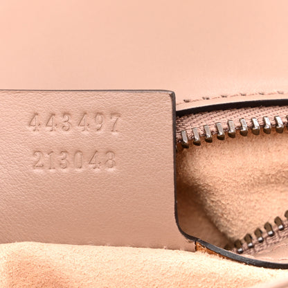 Gucci Calfskin Matelasse Small GG Marmont Shoulder Bag Porcelain Rose 6 of 11