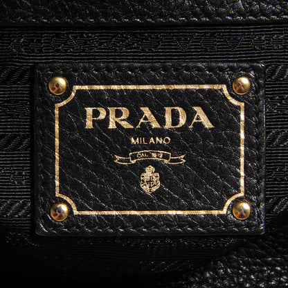 Prada Vitello Daino Hobo Nero Black 7 of 12