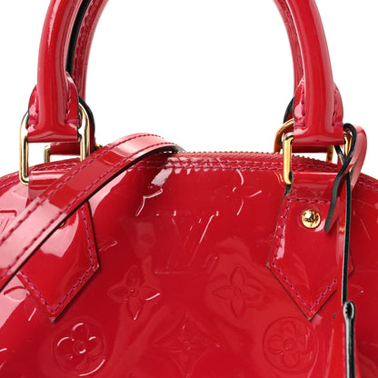 Louis Vuitton Vernis Alma BB Rose Indien 7 of 11