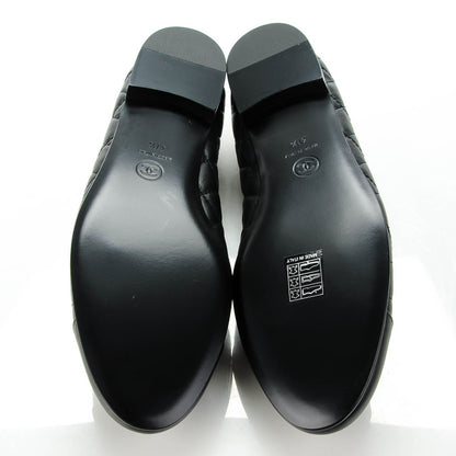 Chanel Quilted Lambskin CC Ballerina Flats 41.5 Black 6 of 8