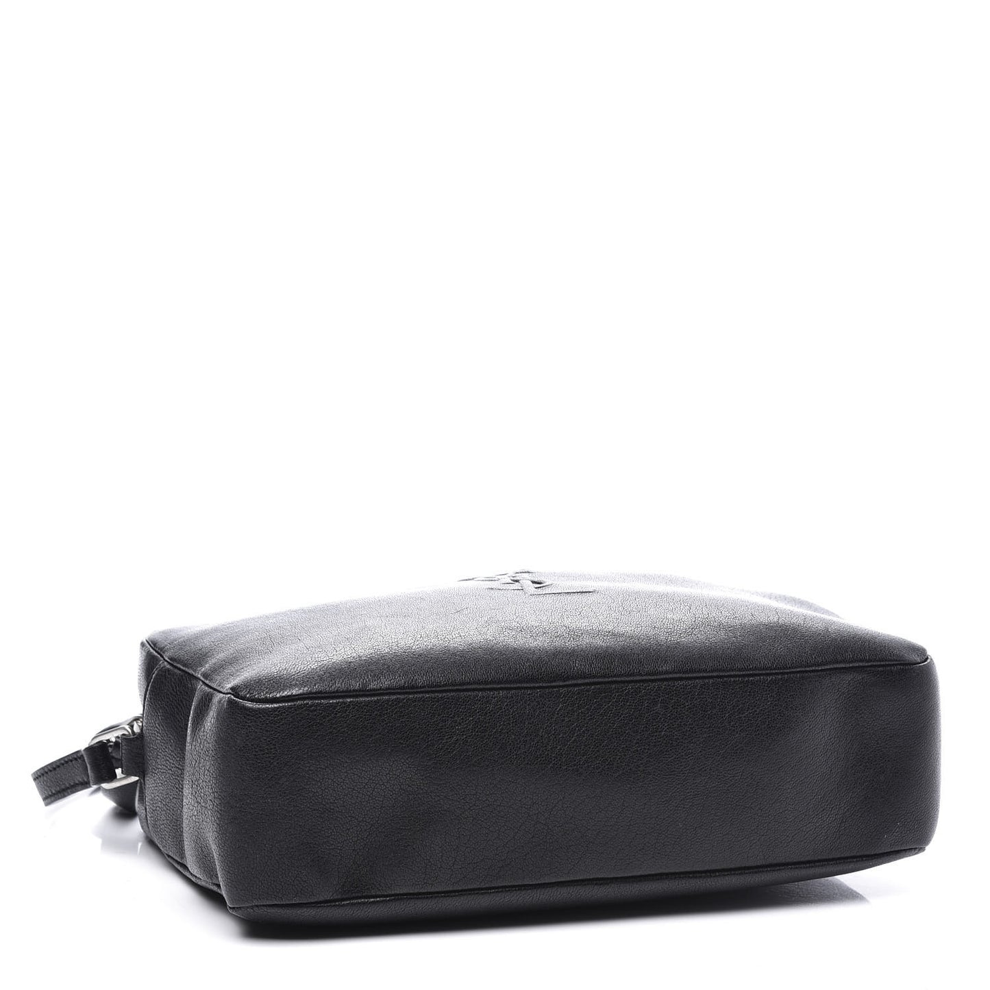 Lambskin Monogram Small Lou Camera Bag Black