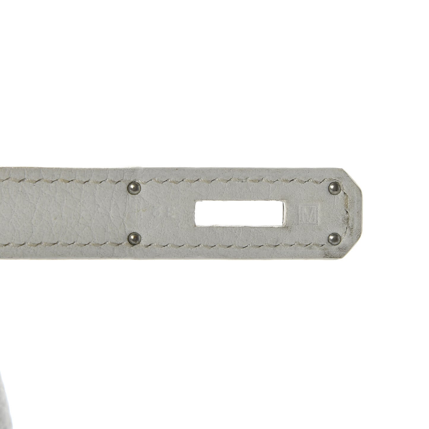 Taurillon Clemence Birkin 35 White