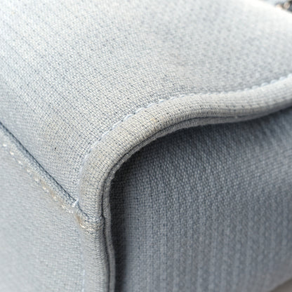 Chanel Mixed Fibers Small Deauville Tote Grey 14 of 15