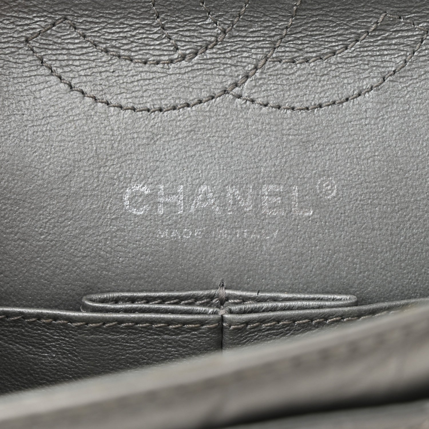 Chanel Metallic Aged Calfskin Quilted 2.55 Reissue Mini Flap Silver 6 of 10