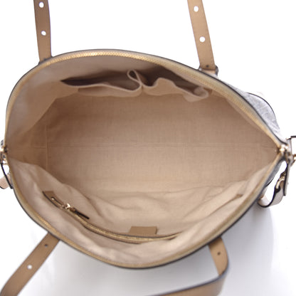 Gucci GG Supreme Monogram Medium Nice Top Handle Dome Bag Beige 5 of 10