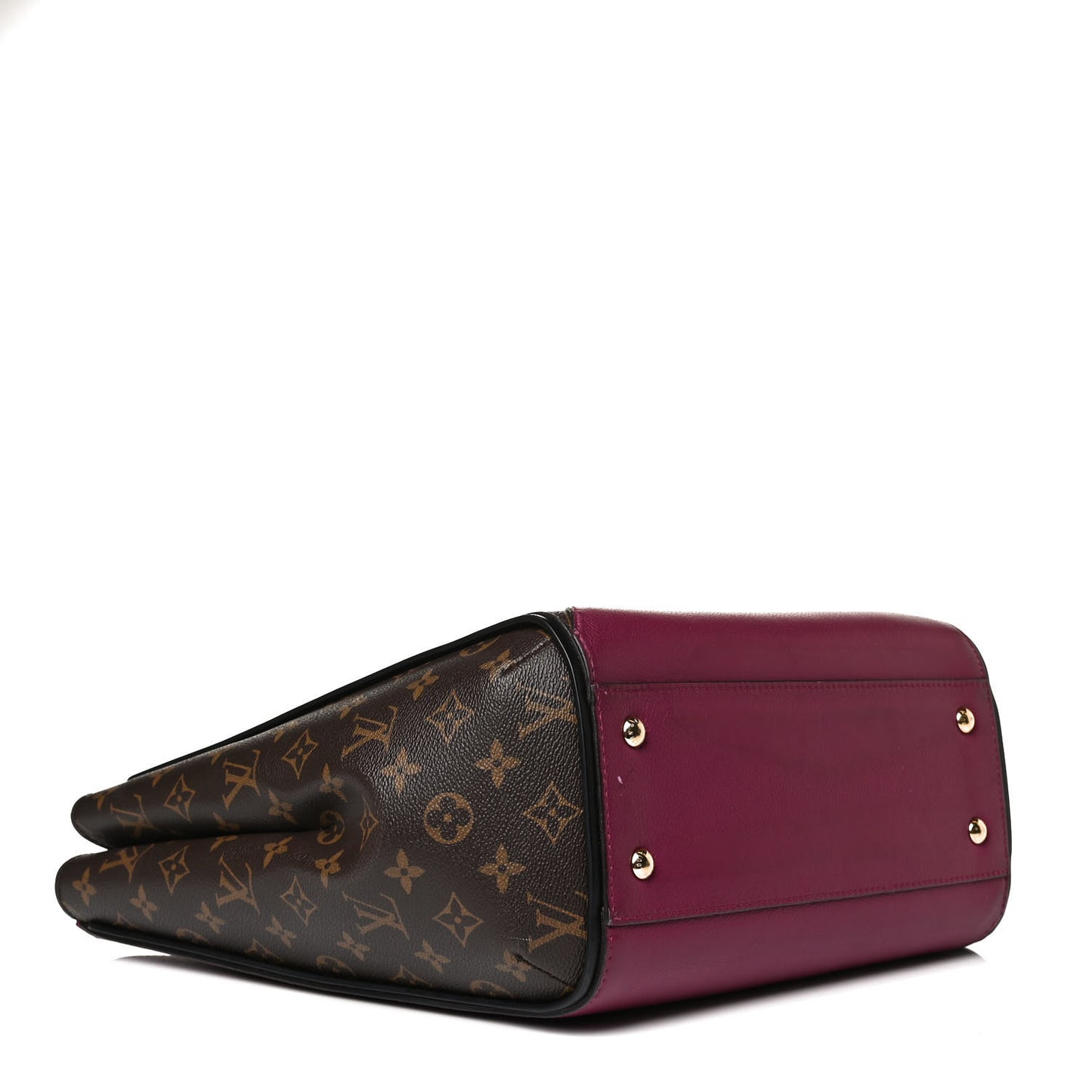 Calfskin Monogram Kimono Tote Grape